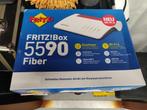 Fritz!box 5590 AON incl. SFP voor glasvezel, Computers en Software, Routers en Modems, Ophalen, Zo goed als nieuw, Router met modem