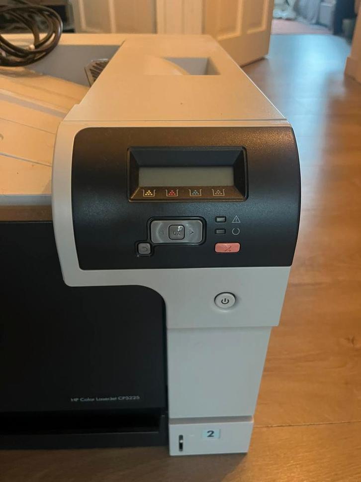 HP Color LaserJet CP5225 A3 Color Laser Printer, Computers en Software, Printers, Zo goed als nieuw, Ophalen