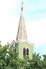 38491	Oudega	Friesland	Ned Herv kerk	_Nette oude kaart Onbes, Ophalen of Verzenden, Ongelopen, Friesland