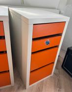 2 x Ladekast bureaukast micke Ikea, Minder dan 50 cm, Gebruikt, Ophalen of Verzenden, 3 of 4 laden