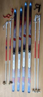 2 paar Fischer control crown langlauf skis 167 en 177 cm, Sport en Fitness, Skiën en Langlaufen, Ophalen, Zo goed als nieuw, Ski's