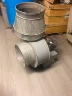 Afzuig ventilator met diverse kanalen 380v, Doe-het-zelf en Verbouw, Buizen en Afvoer, Ophalen, Gebruikt
