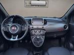 Fiat 500C 1.0 Hybrid Sport 2021 GRIJS | Cabriolet | Leder |, Auto's, Gebruikt, Euro 6, Cabriolet, 4 stoelen