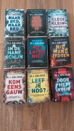 M.J. Arlidge deel 5 t/m 13, inclusief het nieuwste deel, Boeken, Ophalen of Verzenden, Gelezen, M.J. Arlidge