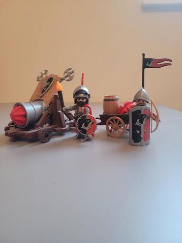 Playmobil valkenridder aanval met kanon beschikbaar voor biedingen