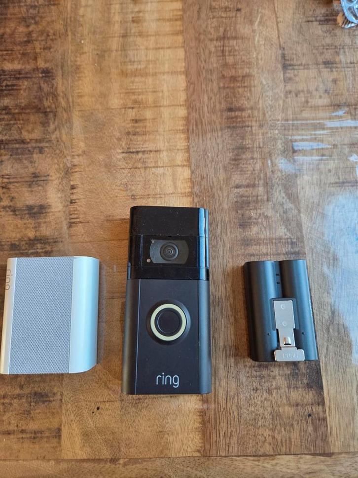 Ring Video Deurbel 3e Generatie, Huis en Inrichting, Deurbellen, Gebruikt, Draadloos, Ingebouwde camera, Compatibel met smartphone