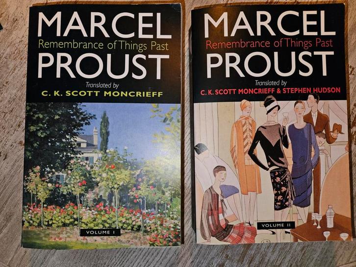 Marcel Proust - Remembrance of Things Past (2 delen), Boeken, Literatuur, Zo goed als nieuw, Ophalen of Verzenden