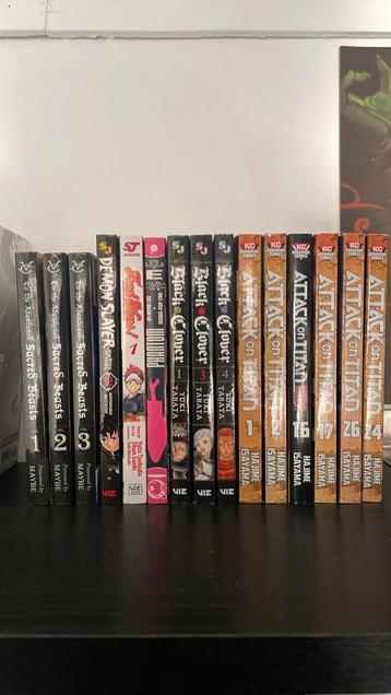 Verschillende Manga’s