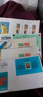 Nederlandse Antillen en Suriname enveloppen, Postzegels en Munten, Postzegels | Eerstedagenveloppen, Ophalen of Verzenden, Beschreven