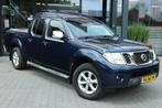 Nissan NAVARA 2.5 DCI DUBBEL CABIN SE 5 SITZ VAN, Auto's, 4 cilinders, Blauw, Origineel Nederlands, Bedrijf