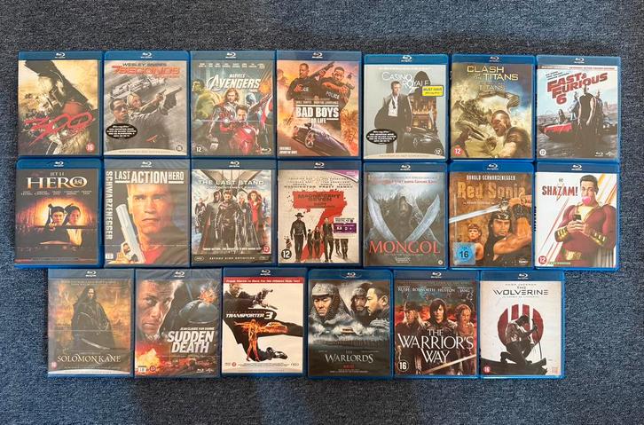 Aktie Collectie Blu Ray - lees omschrijving, Cd's en Dvd's, Blu-ray, Zo goed als nieuw, Actie, Ophalen of Verzenden