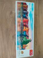 Gekleurde huizen Puzzel 1000 stukjes, Ophalen of Verzenden, 500 t/m 1500 stukjes, Nieuw, Legpuzzel