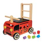 Houten loopwagen duwwagen brandweer, Rheastraat 40, 5047 TL Tilburg, Info@hopsa.nl, Ophalen of Verzenden, Engelhart