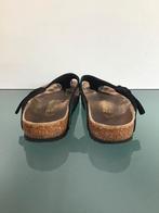 Birkenstock Gizeh zwarte slippers 39 | Gratis verzenden, Slippers, Verzenden, Zwart, Zo goed als nieuw