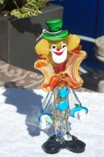Antieke Murano Clown met strik, Antiek en Kunst, Antiek | Glas en Kristal, Ophalen of Verzenden