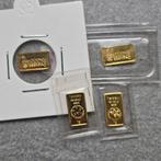 4 x 1 gram 999.9 goudbaar, Postzegels en Munten, Edelmetalen en Baren, Ophalen of Verzenden, Zilver