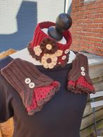 Hoog halssieraad polswarmer gehaakt victoriaans choker, Ophalen of Verzenden, Nieuw, Accessoires