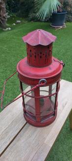 Vintage spoorweg lantaarn, 1940, Verzamelen, Ophalen of Verzenden, Gebruikt, Trein, Overige typen