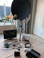 Complete set schotel antenne, Audio, Tv en Foto, Schotelantennes, Gebruikt, Ophalen