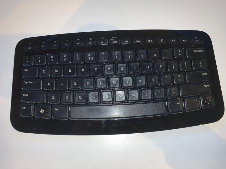 Microsoft Arc Keyboard (model 1392), Computers en Software, Muizen, Gebruikt, Ophalen of Verzenden
