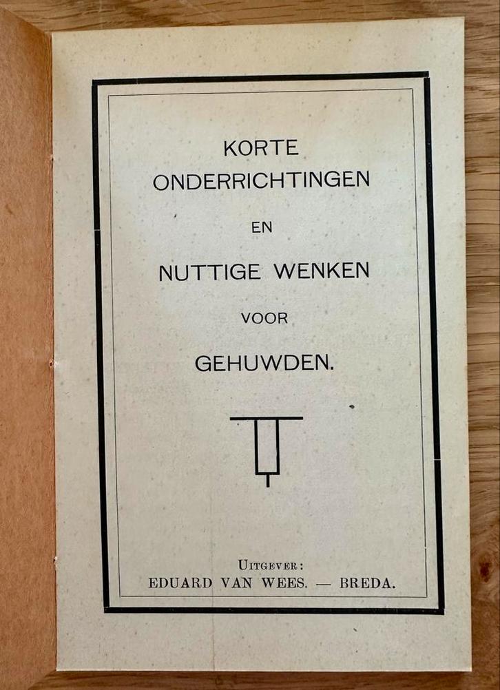 Huwelijksboekje 1928 met Ingeschreven RK Huwelijk 1930, Antiek en Kunst, Antiek | Boeken en Bijbels, Ophalen of Verzenden