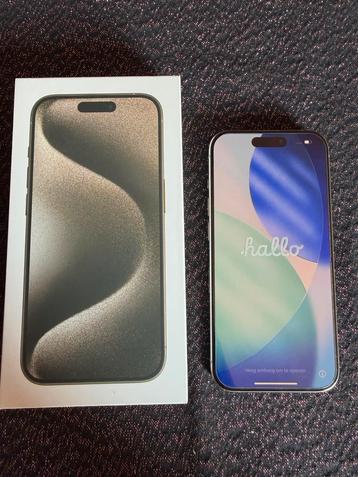 iPhone 15 Pro 256GB Naturel - Zo goed als nieuw! beschikbaar voor biedingen