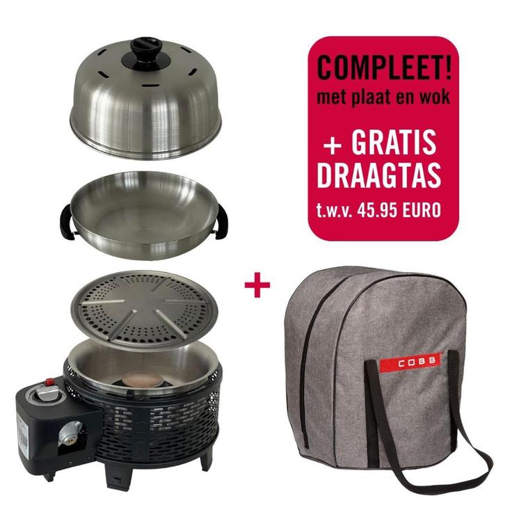 COBB Camping BBQ Pro Gas Voordeelpakket, Tuin en Terras, Gasbarbecues, Nieuw, Verzenden