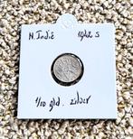 Nederlands Indië, prachtige 1/10 gulden 1942s, Zilver, Verzenden, Zuidoost-Azië, Losse munt, Zilver