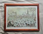 Mooie lijst met Anton pieck afbeelding, Ophalen, Hout, Minder dan 50 cm