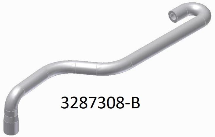 Weber koelwaterslang 3287308 Volvo 340 B14 (retour), Auto-onderdelen, Motor en Toebehoren, Volvo, Nieuw, Ophalen of Verzenden