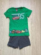 leuke grijs/groene shortama/pyjama Disney Cars mr 122/128, Ophalen of Verzenden, Zo goed als nieuw, Jongen, Nacht- of Onderkleding
