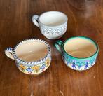 Drie theekopjes, Huis en Inrichting, Keuken | Servies, Ophalen of Verzenden, Glas, Overige stijlen, Glas of Glazen