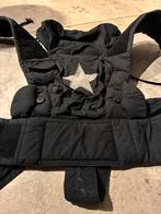 Bondolino Poplin Draagzak - Zwart, Buik of Rug, Zo goed als nieuw, Draagzak, Ophalen