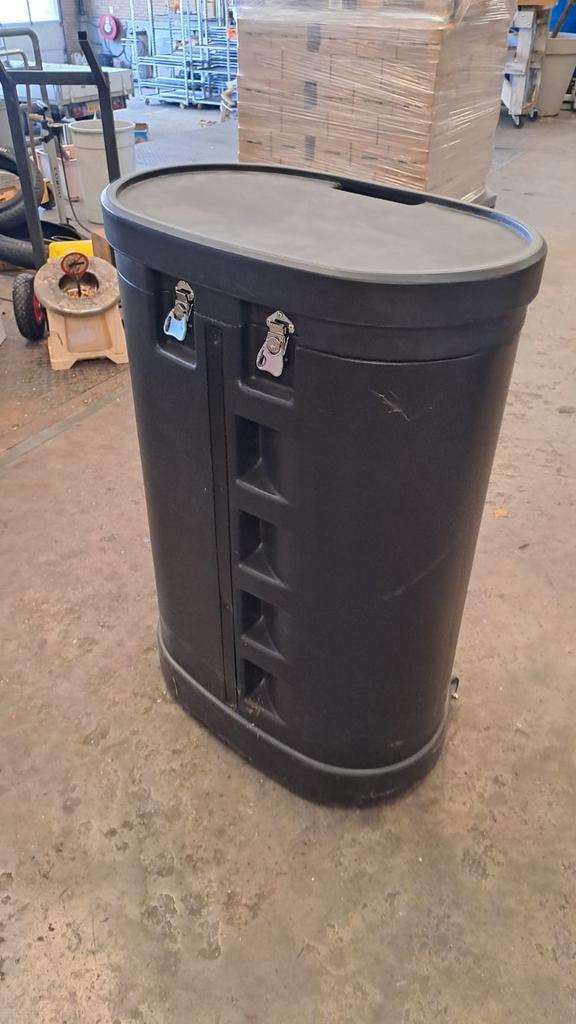 Pop-up Presentatiewand met lampen en stellage Expofit, Huis en Inrichting, Tafels | Statafels, Zo goed als nieuw, Ophalen of Verzenden