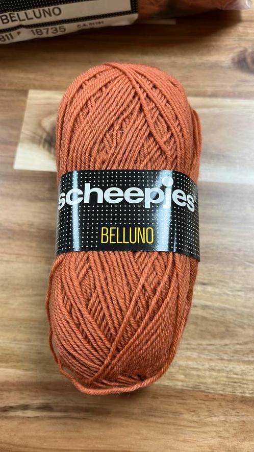 Scheepjes Belluno 10 bollen -haak en breigaren, Hobby en Vrije tijd, Breien en Haken, Nieuw, Breien of Haken, Wol of Garen, Ophalen of Verzenden