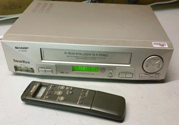 Sharp videorecorder 6 koppen vc-mh781 + afstandsbediening beschikbaar voor biedingen