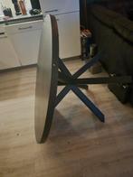 ronde eettafel 120 cm, Huis en Inrichting, Tafels | Eettafels, Ophalen, Overige materialen, Gebruikt, Rond