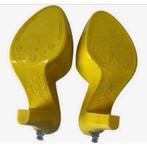 Jeremy Scott x Melissa Opblaasbare Gele hakken pumps 38, Pumps, Geel, Ophalen of Verzenden, Zo goed als nieuw