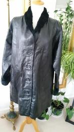 Nieuw, dames jas xl, leer, zwart., Ophalen of Verzenden, Nieuw, Maat 46/48 (XL) of groter, Zwart