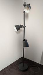 Zwarte vloerlamp met 3 verstelbare spots - Ikea Hektar, Ophalen, Gebruikt, Metaal, 150 tot 200 cm
