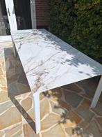 Bristol Tuintafel + 6 Pagino stoelen + kussens + hoes, Ophalen, Zo goed als nieuw, Rechthoekig, Metaal