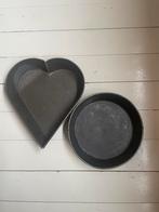 Oude brocante bakblikken, Ophalen of Verzenden