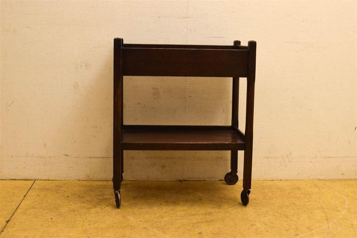 Houten serveerwagen / keukentrolley 45245, Huis en Inrichting, Keuken | Keukenbenodigdheden, Gebruikt, Ophalen of Verzenden