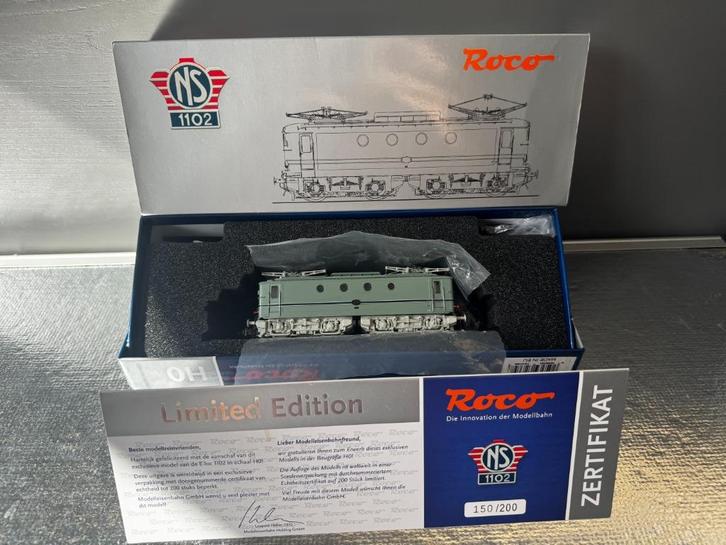 Roco NS 1100 1102 LIMITED EDITION Digitaal H0 72379, Hobby en Vrije tijd, Modeltreinen | H0, Zo goed als nieuw, Locomotief, Gelijkstroom
