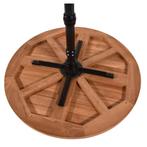Terrastafel teakhout gietijzer bistro 4 rond 70 cm, Info@edvonline.nl, Nieuw, Ophalen of Verzenden, Inductorstraat 9b Veenendaal