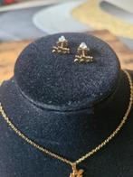 3 vlinder ketting Met oorbellen roestvrij staal h, Sieraden, Tassen en Uiterlijk, Overige materialen, Onbekend, Nieuw, Ophalen of Verzenden