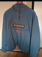 Napapijri Rainforest jas gevoerd, Ophalen of Verzenden, Zo goed als nieuw, Maat 56/58 (XL), Blauw
