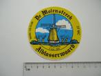 sticker 27MC Bakkie 27 mc Molenstreek alblasserwaard retro, Verzenden