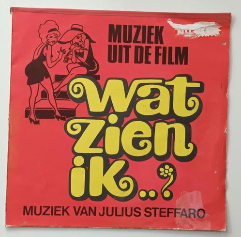 LP Muziek uit de film Wat zien ik..? uitgave de Gruyter 1971, Cd's en Dvd's, Vinyl | Filmmuziek en Soundtracks, Zo goed als nieuw