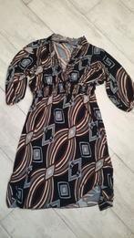 Enjoy jurkje/ tuniek xl  blauw/ bruin/creme, Ophalen, Zo goed als nieuw, Maat 46/48 (XL) of groter